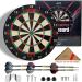 Regulation Bristle Dartboard Set - Premium Compressed Sisal with Print Numbers and Staple-Free Bullseye - Ideal for Adults and Family Fun - Perfect for Room, Bar, or Garage - Dartboard-01 - Buy Online on GoSupps.com
