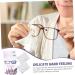 FOMIYES 4 Pcs Glasses Lens Wipes - Ultra Soft Eyeglasses Cleaning Cloths | Portable Lens Cleaner for Crystal Clear Vision - Buy Online on GoSupps.com