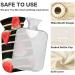 Naanle Watermelon Stripes Heat Bottle 1L with Cover | Transparent Hot Water Bottle for Bed Hand & Foot Warmer | Pain Relief & Cold Therapy - Buy Online on GoSupps.com