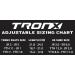 TronX Velocity Youth Adjustable Inline Hockey Skates - Black (Small 11-1) - Buy Online on GoSupps.com