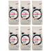 Gimoka Ricco Caffè Set of 6 Grani Coffee Makers Roasted Coffee Bean Blend 1 kg