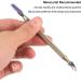 Rainbow Stainless Steel Cuticle Pusher Set - 4 Pieces Dual-End Nail & Gel Polish Removal Tools for Manicures and Pedicures - Buy Online on GoSupps.com