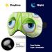 Shop Cute Alien Eyes Sleep Mask | Adjustable Eye Shade Cover - Blocks Light & Reduces Puffy Eyes - Perfect Gift - Buy Online on GoSupps.com