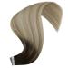 Youngsee Real Hair Extensions - 45cm Tape Balayage - Brown & Blonde Ombre Remy Hair 50g #4/145 #4/14/60 - Buy Online on GoSupps.com