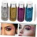 WOONEKY 4pcs Set Colorful Eye Shadow Holographic Glitter Glitter Eyeshadow Face Glitter - Buy Online on GoSupps.com