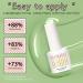 Pink White Green Glitter Gel Nail Polish Set - 10 Bottles Salon Quality DIY at Home CT02 - Buy Online on GoSupps.com