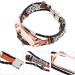 Buy Hemobllo Brown Gold Wristband Watch Band for Xiaomi Mi Band - Compatible Durable Stylish Strap for Fitness Tracking - Buy Online on GoSupps.com