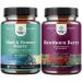 Bundle of Enhance Brain Memory Boost Focus Improve Clarity Mind Booster and Extra Strength Hawthorn Berry Capsules - Contains Vitamins and Pure Herbal Ingredients - Hawthorn Extract Digestion