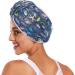 Sea Life Dry Hair Cap & Quick Drying Towel Set - Super Absorbent Soft Comfortable - 2 Piece with Button Headband - Ideal for International Shipping - Buy Online on GoSupps.com