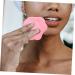 Angoily Silicone Cleansing Brush Handheld Face Scrubber Facial Cleaning Brush Facial Scrubber Exfoliator Manual Exfoliating Brush Blackheads Removing Scrubber Mat Frosted Pink Silica Gel - Buy Online on GoSupps.com