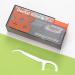 Portable Dental Floss Donor - Automatic Tooth Floss Holder & 100 PCS Travel Flap Picks with Refillable Organizer - Ideal for On-the-Go Dental Care - Buy Online on GoSupps.com