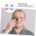 Healvian 3 Sets Eye Care Glitter Plasters Eye Pads for Eyes Headache Relief Latex 4 Pieces * 3 - Buy Online on GoSupps.com