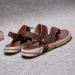 WCXTY Men's Hallux Valgus Flip Flops - Summer Comfort Sandals for Plantar Fasciitis - Brown - Buy Online on GoSupps.com