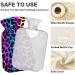 Hot Water Bottle 2L with Leopard Print Cover - Cheetah Neon Gradient for Pain Relief & Winter Warmth - Buy Online on GoSupps.com