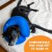 BENCMATE Inflatable Recovery Collar for Dogs & Cats - Large Blue 12-18 - Soft E-Collar for Enhanced Comfort & Visibility - Buy Online on GoSupps.com