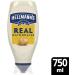 Hellmann's Real Mayonnaise 750ml | Made with Free-Range Eggs | Ideal for Sandwiches - Buy Online on GoSupps.com