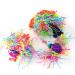 Balacoo 3 Pcs Parakeet Toys Parrot Hammock Bell Toys Bird Parrot Silk Balls The Swing Striped Bass The Bell Medium Picture 1 - Buy Online on GoSupps.com