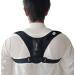 New Neoprene Series Posture Corrector for Men and Women Upper Back Brace Adjustable for Providing Pain Relief and Clavicle Support from Back Shoulder or Neck (33-43")