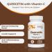 NMN Bio - Quercetin 250mg with Vitamin C and Citrus Bioflavonoids - 6 Pack of 60 Capsules - Buy Online on GoSupps.com