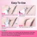 Beauty7 Eyelash Extension Remover Cream - Fast Dissolving & Low Irritation - 5g Pink Color - Buy Online on GoSupps.com