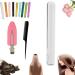 Mini Dual-Purpose Curling Iron Cordless 2 in 1 Mini Dual Purpose Curling Iron Cordless Mini Curling Iron for Short Hair Portable Travel Curling Wand for Women (White)