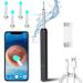 Ear wax removal Otoscope 1296p HD WiFi ear cleaner camera with 6 LED light IPX5 waterproof ear cleaner with 3.5mm visual otoscope 360 wide angle Otoscope ear for iPhone iPad and Android