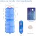 Muchengbao 4 Pack Pill Organizer - 7 Day Medication Box with 10 Compartments - Easy Open Tablet Container - Ideal for Travel & Daily Use - Buy Online on GoSupps.com