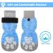 Buy Pupeck Double-Sided Anti-Slip Dog Socks - Adjustable Indoor Dog Shoes for Summer Paw Protection - 2 Pairs - Small Blue - Buy Online on GoSupps.com