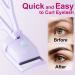 Heated Eyelash Curlers - 2 Heating Modes with Comb for Natural Curling | Bright Purple Shop Internationally - Buy Online on GoSupps.com