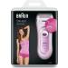 Braun Silk- pil Lady Shaver 5-100 2-in-1 Wireless Electric Women's Razor and Trimmer Pink - Buy Online on GoSupps.com