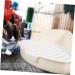 BESPORTBLE Rabbit Triangle Toilet Pet Litter Basin Pet Potty Guinea Pig Litter Tray Abs White 25.00X19.00X10.00CM White - Buy Online on GoSupps.com