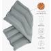 GENIANI Microwavable Heating Pad for Cramps - Hot and Cold Therapy for Neck, Shoulders, Knee, Muscles, Joints, and Back Pain - Cordless, 8x17 in, Space Gray - Buy Online on GoSupps.com