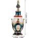 Portable Crystal Perfume Bottle - Arabian Essence & Essential Oil Spray Vial for Travel | International Shipping Available - Buy Online on GoSupps.com