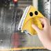 Double Sided Magnet Window Cleaners Window Glass Wiper With Long Safety Rope Ultra-Strong Both Side Glass Surface Cleaning Brush Wiper Windows Cleaner & Washer for 3-8 Mm Glazed Windows (Yellow) - Buy Online on GoSupps.com