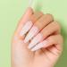 AIMEILI Hema Free Milky White Gel Nail Polish 10ml - Translucent Nude Color, Soak Off UV Gel - Buy Online on GoSupps.com