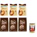 Italian Gourmet E.R. Mulino Bianco Abbracci and Pan di stelle Shortbread biscuits with cocoa and fresh cream palm oil free breakfast rich in flavour 6 x 350 g + Italian Gourmet Polpa 400 g