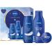 NIVEA Classic Love Gift Set Care Set with Moisturising Care Products Gift Box with Shower Nourisher Labello Body Milk and NIVEA Cream