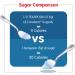 Canderel Sugarly Crunchy Sweetener 6 x 275g - Natural Zero-Calorie Sugar Substitute - Buy Online on GoSupps.com