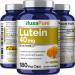 NusasPure Lutein - Suitable for Vegetarian/Vegan Non - GMO - 40 mg - 180 Capsules - Buy Online on GoSupps.com