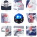 Manual Massage Roller Ball - Deep Tissue Massager for Sore Muscles, Shoulders, Arms, Neck, Back, Feet - Therapy Tool for Joint Pain, Stiffness, Stress Relief - Blue - Buy Online on GoSupps.com
