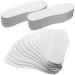 50 Pairs Disposable Shoe Liners Breathable Thin Insoles Disposable Shoe Insert Women Replaceable Sweat and Outdoor Barefoot Wood Cut-to-Size Pulp Shoe Liner for Women Men (27cm)