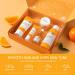 Skincare Gift Set for Teenage Girls - 5 Piece Vitamin C Travel Size Kit with Cleanser Toner Serum Eye Cream & Face Cream - Buy Online on GoSupps.com