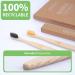 Genkent Bamboo Toothbrushes - Eco-Friendly BPA-Free Soft Bristles Biodegradable 12 Pack - Natural Bamboo Charcoal Toothbrushes - Buy Online on GoSupps.com