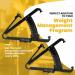 Skinfold Body Fat Caliper - Handheld BMI Measurement Tool by MEDca (Pack of 2 Black) - Accurate Analyzer for Men and Women - Buy Online on GoSupps.com