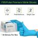 Blue Nitrile Disposable Gloves Medium 50 Count - Medical Grade Exam Gloves - Latex and Powder Free - Dental & Surgical Use - 3 Mil Thickness - Buy Online on GoSupps.com