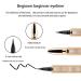 NewBang 3 Pcs Liquid Eyeliner Pen Set - Waterproof Self-Adhesive Glue Pen for False Eyelashes (Black/Clear) - Buy Online on GoSupps.com