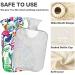 Buy NAANLE 1L Tribal Flowers Hot Water Bottle | Transparent Heat Therapy for Back Pain Relief & Hand/Foot Warmer - Buy Online on GoSupps.com