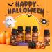SALKING Halloween Fragrance Oils Essential Gift Set for Soaps & Candles - Pumpkin Pie, Caramel Apples, Candy Corn, Snickerdoodle, Caramel Corn, Apple Cider - Buy Online on GoSupps.com