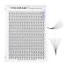 Nagaraku 10D Eyelash Extensions - 320pcs Premade Fans C Curl 15mm Narrow Stem - International Shipping Available - Buy Online on GoSupps.com