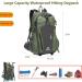 JIELV 45L Waterproof Hiking Backpack - Lightweight Camping Daypack for Men and Women (Green) - Buy Online on GoSupps.com